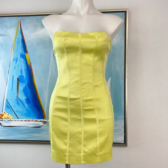 meshki mini dress yellow
Amaya corset strapless size small NWT - Picture 2 of 8